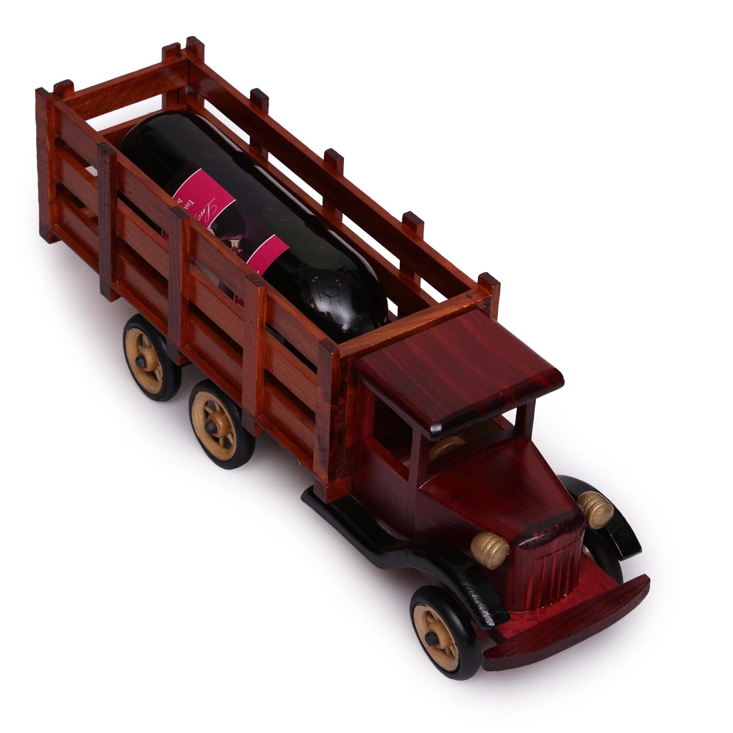 Red Butler Bar decor Wine Holder WHTR00W19Y18A1 DUTR19A1 Elevate Your Home Bar with Truck Wine Holder - Modern Decor Redbutler