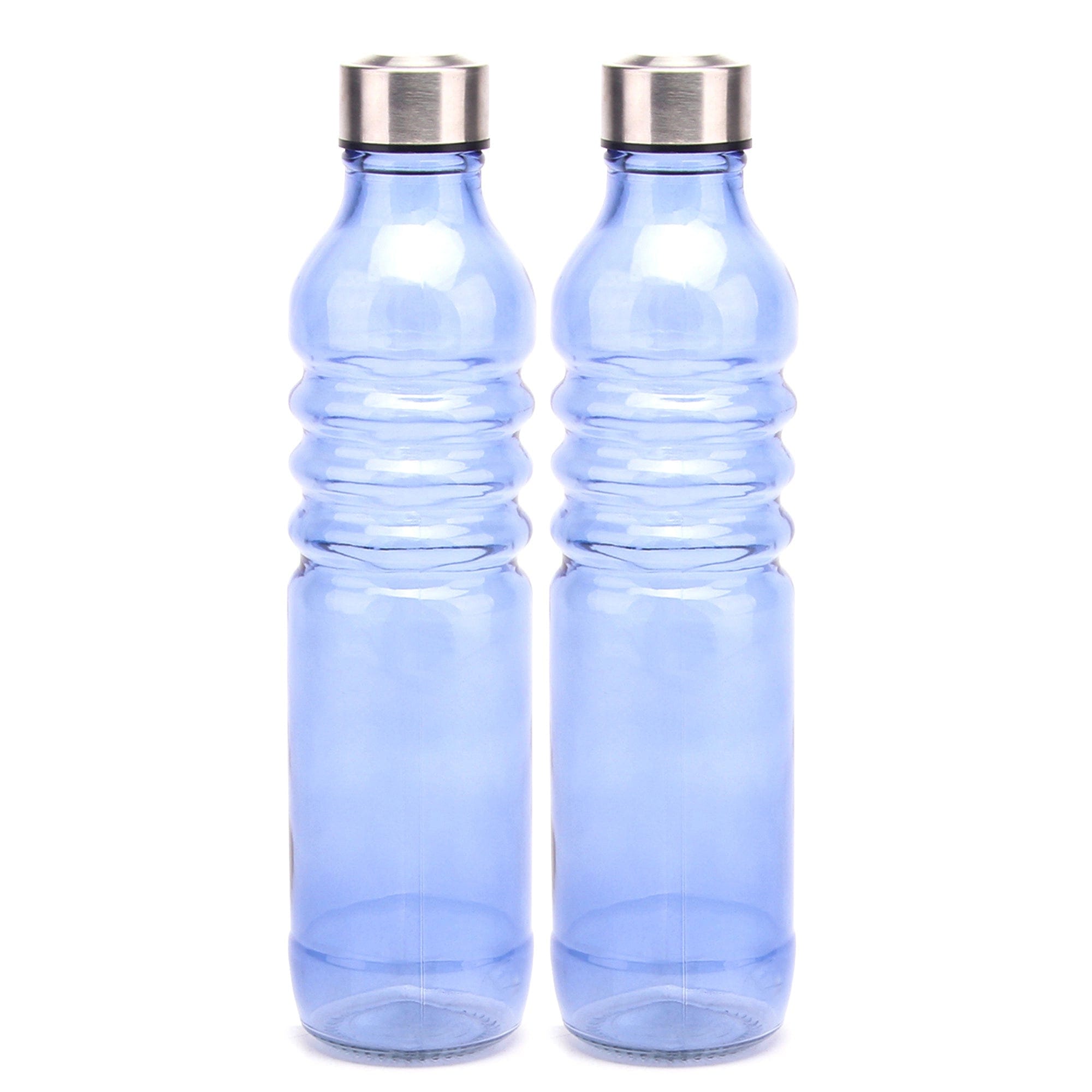 Red Butler Bottles Coloured Glass Bottle 750ml | 2pcs Set | Blue DGBT75A2 Redbutler