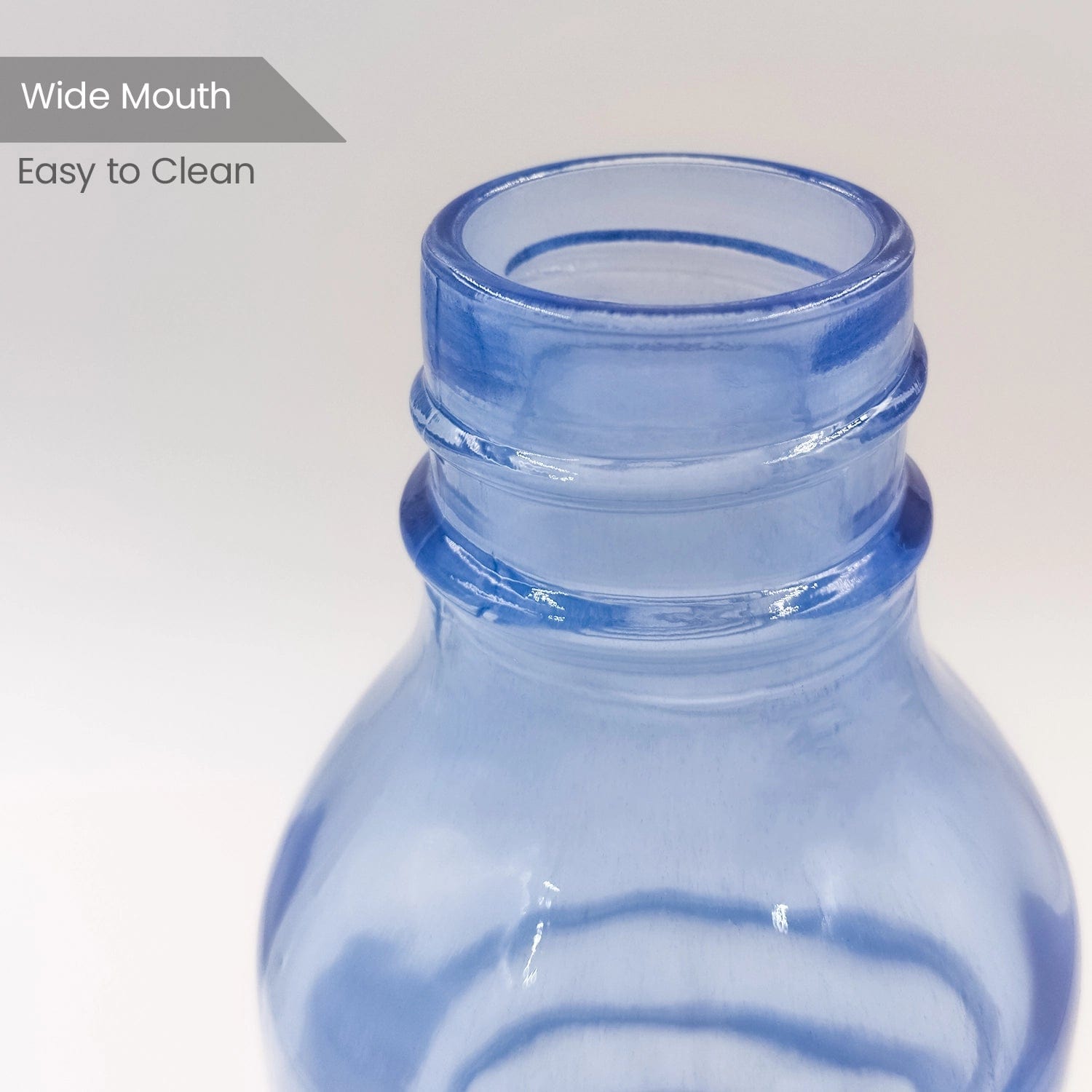 Red Butler Bottles Coloured Glass Bottle 750ml | 2pcs Set | Blue DGBT75A2 Redbutler