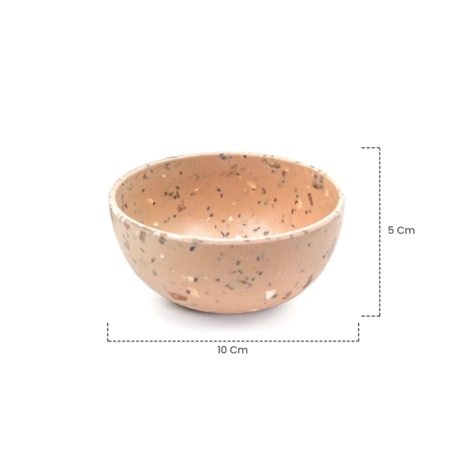 Red Butler Bowls Bamboo Fibre Bowl 4 inches | 4pcs Set | Walnut Design BFB04A9 Daily-Use Eco-Friendly Bamboo Fiber Bowl : Stylish & Sustainable Redbutler