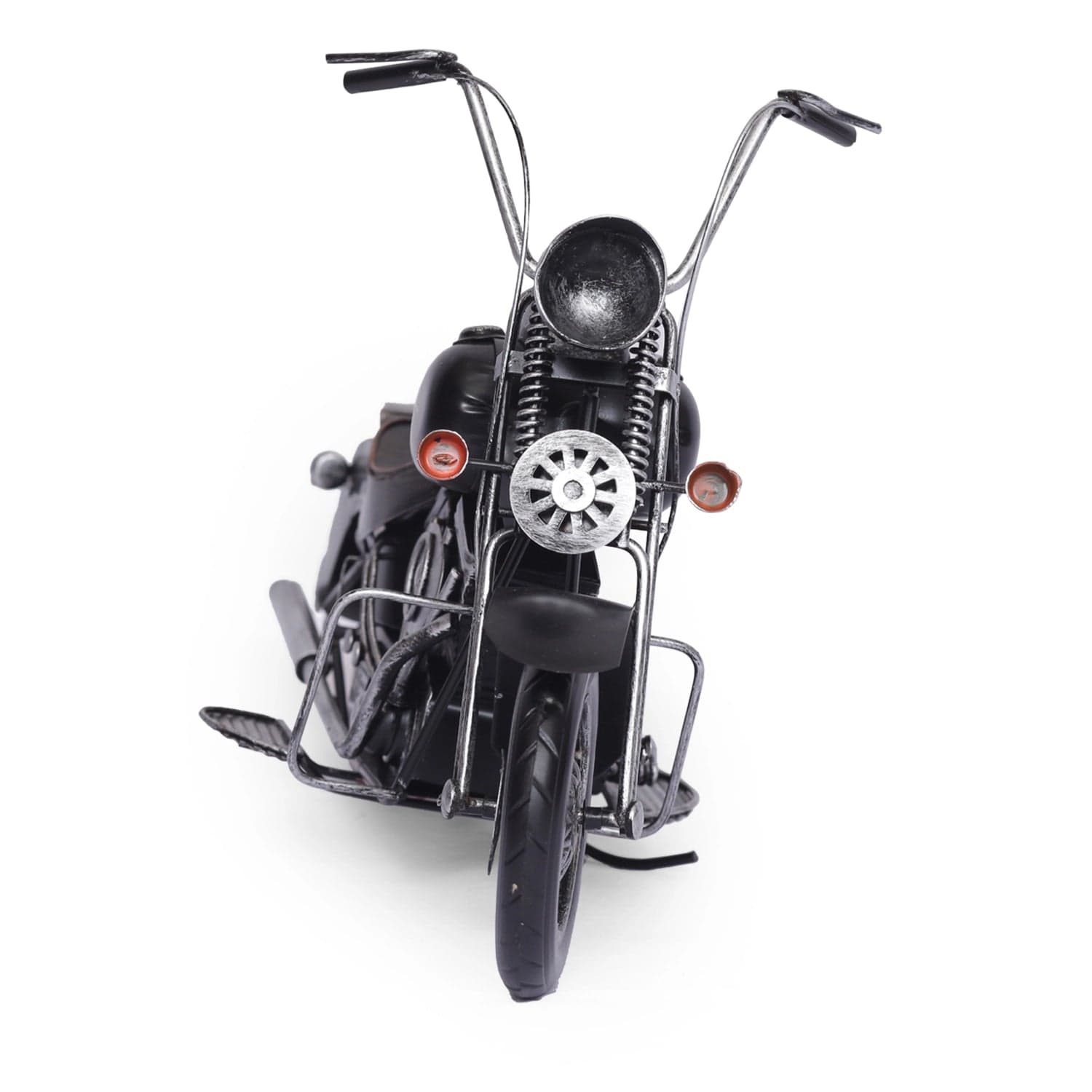 Red Butler decor Decorative Vintage Bike AVVB00M12Y19A1 VVB12A1 Elevate Your Space with a Vintage Metal Bike - Modern Home Decor Redbutler