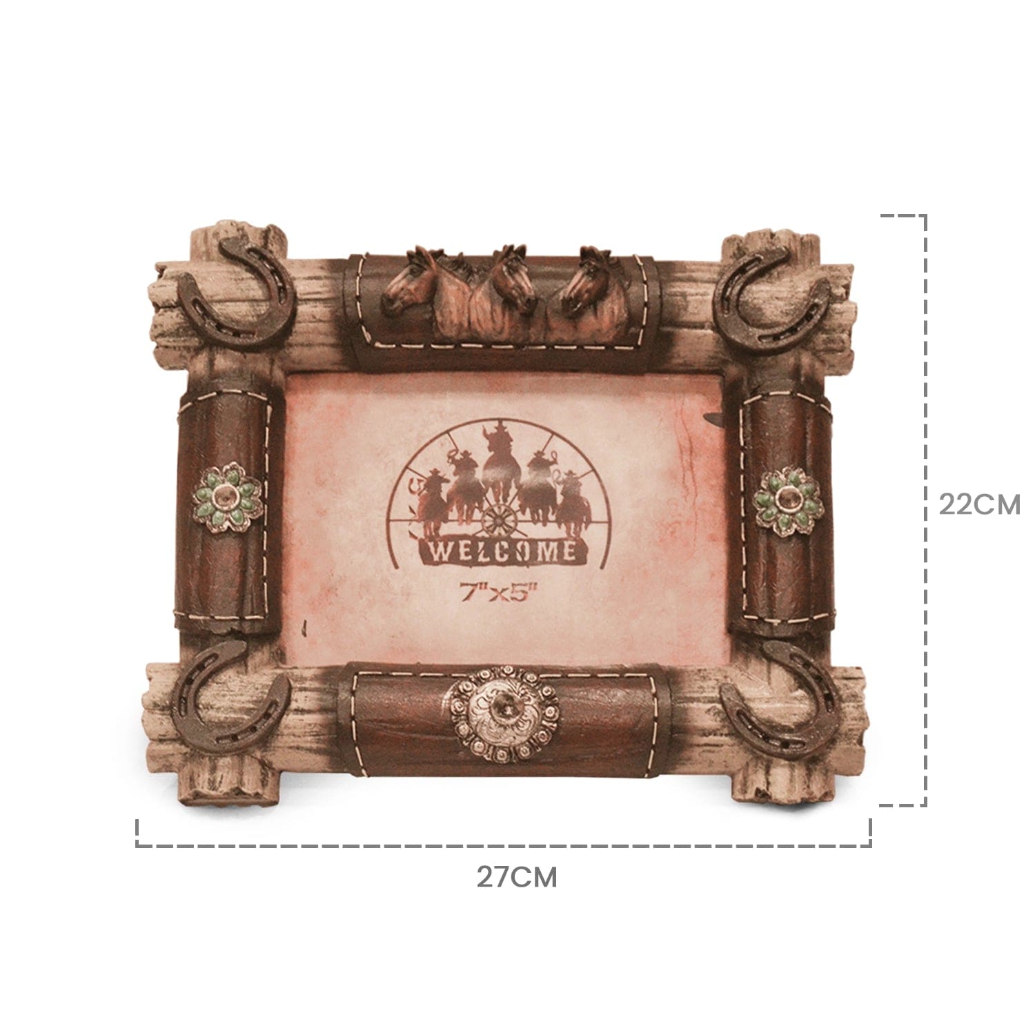 Red Butler decor Photoframe | Cowboy DPPC00W10Y18A1 PPC10A1 Redbutler
