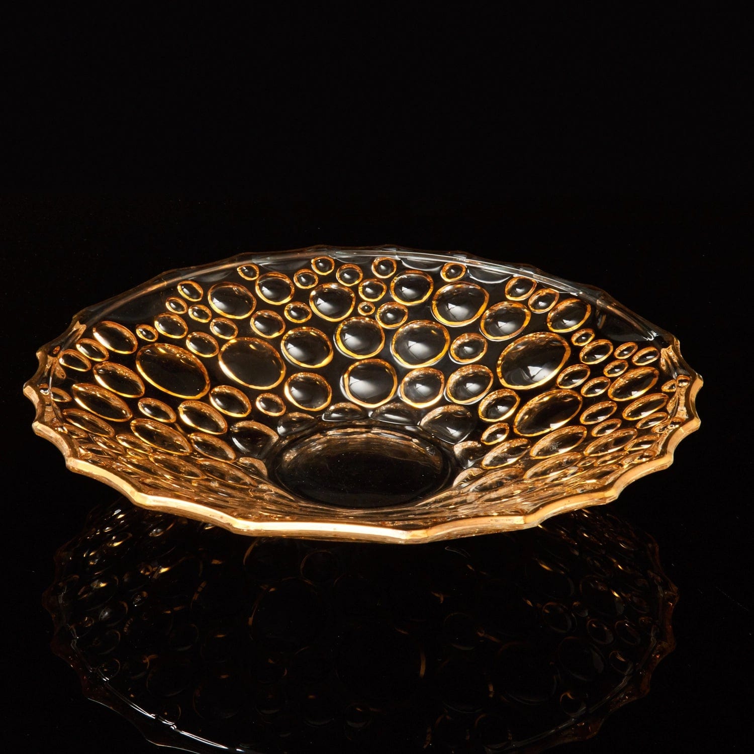 Red Butler Goldline Collection Goldine Crystal Glass Fruit Bowl CGLFB0C68Y23A1 CFB68A1 Sophisticated Crystal Glass Fruit Bowl Redbutler