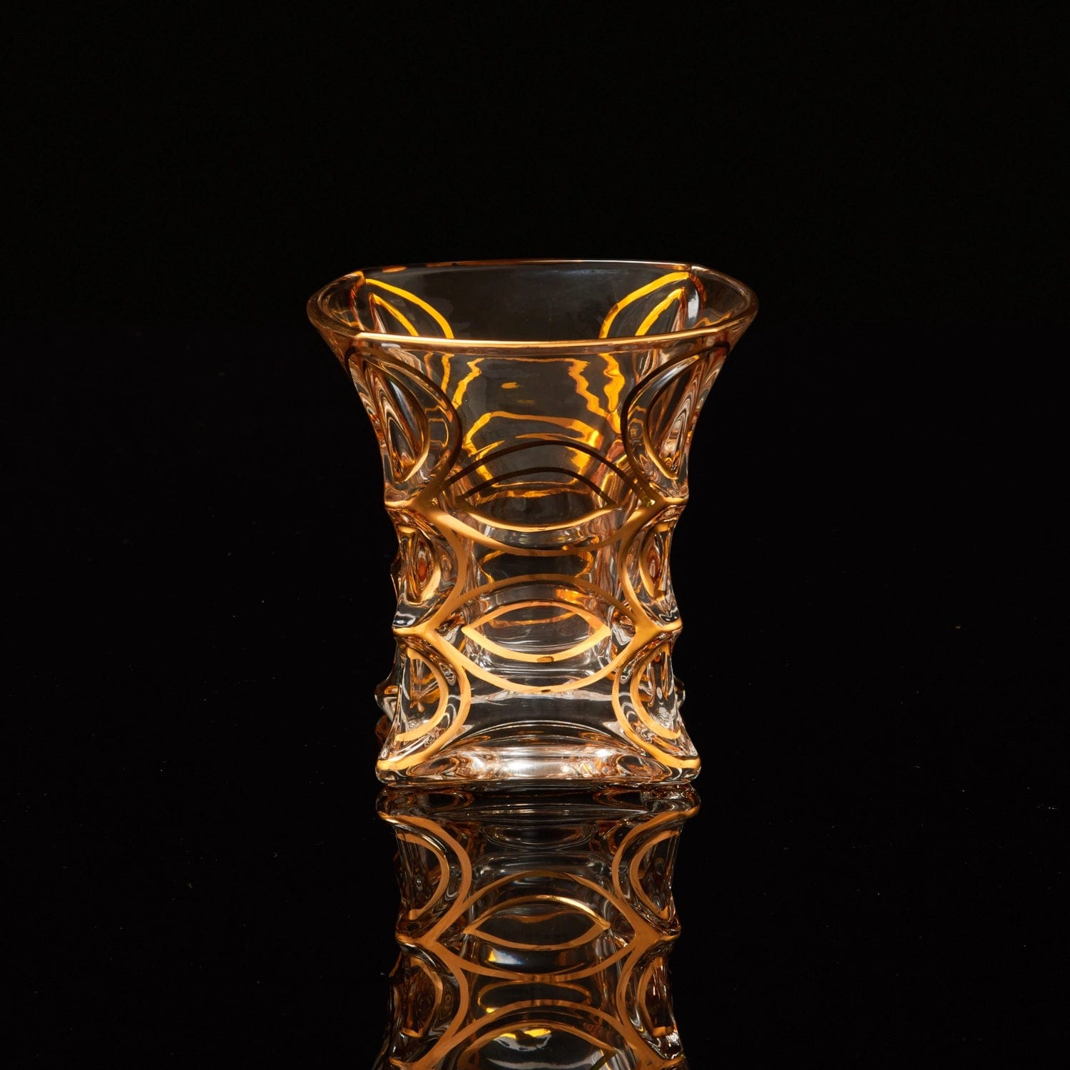 Red Butler Goldline Collection Goldine Crystal Glass Tumbler | 6pcs Set CGLT0C105Y23A1 CLT05A1 Elegant Gold-Accented Crystal Tumbler Redbutler