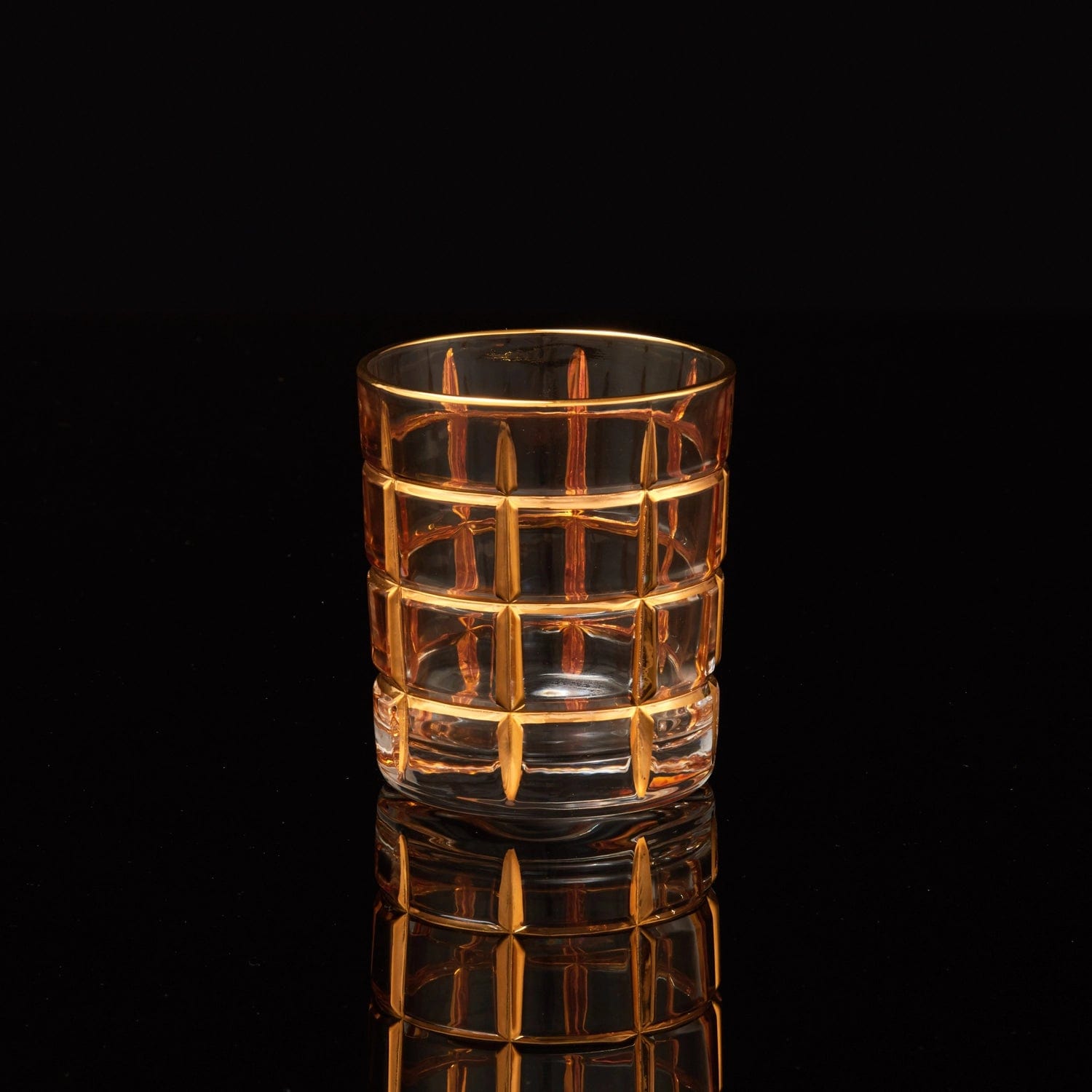 Red Butler Goldline Collection Goldine Crystal Glass Tumbler | 6pcs Set CGLT00C72Y23A1 CLT72A1 Elegant Gold-Accented Crystal Tumbler Redbutler