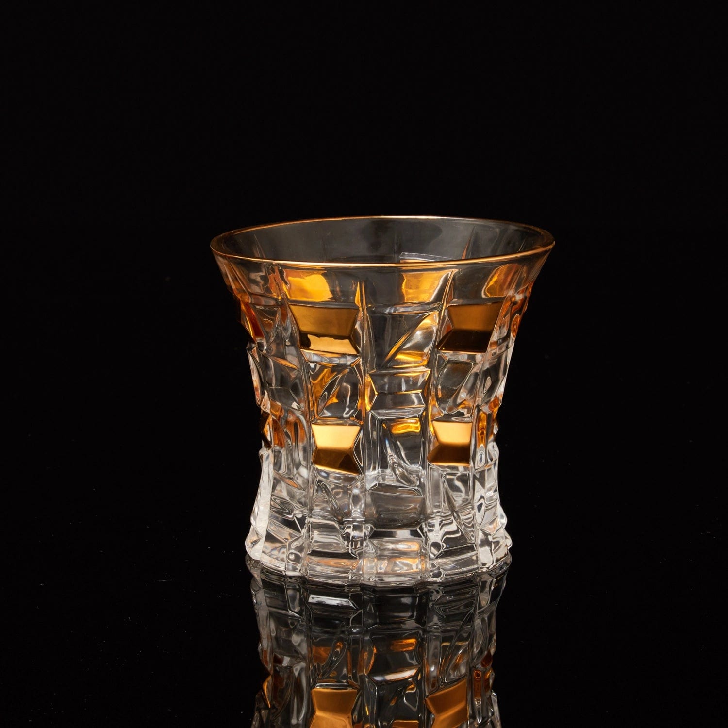 Red Butler Goldline Collection Goldine Crystal Glass Tumbler | 6pcs Set CGLT00C98Y23A1 CLT98A1 Elegant Gold-Accented Crystal Tumbler Redbutler