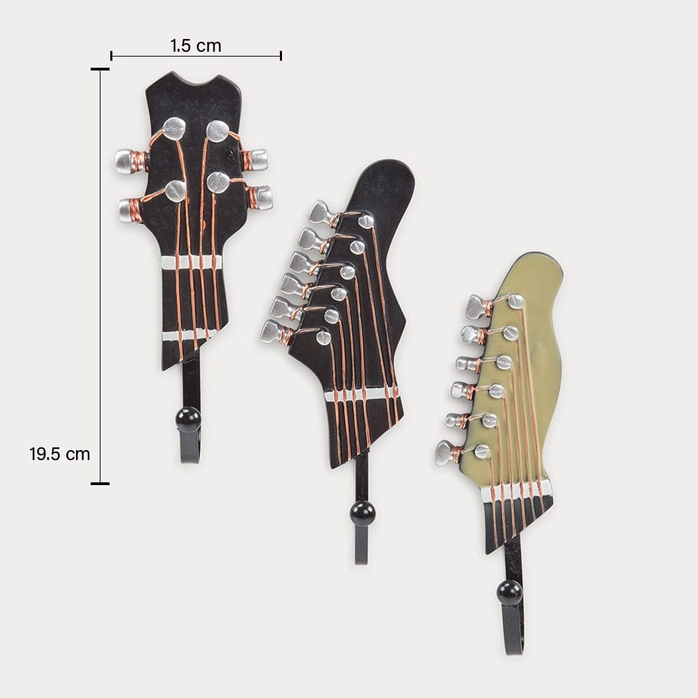 Red Butler Key Holder Key Holder - Guiter DKKH00R08Y18A1 KKH08A1 Guitar Headstock Key Holders – Stylish Storage with Musical Vibes Redbutler