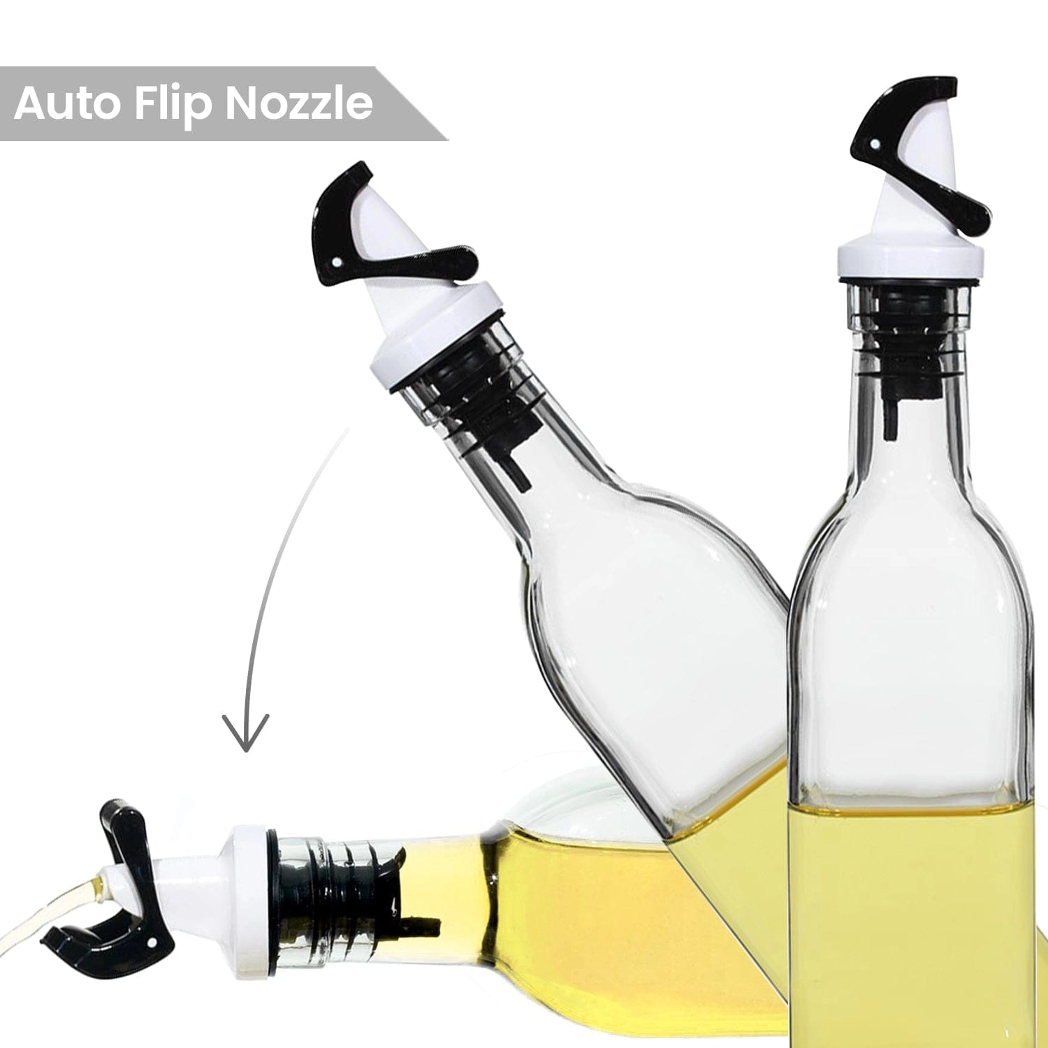 Red Butler Oil Dispenser Oil Bottle Lift & Pour (500 ml) | 2pcs Set KBO000G50Y22A1 BOG50A1 Redbutler