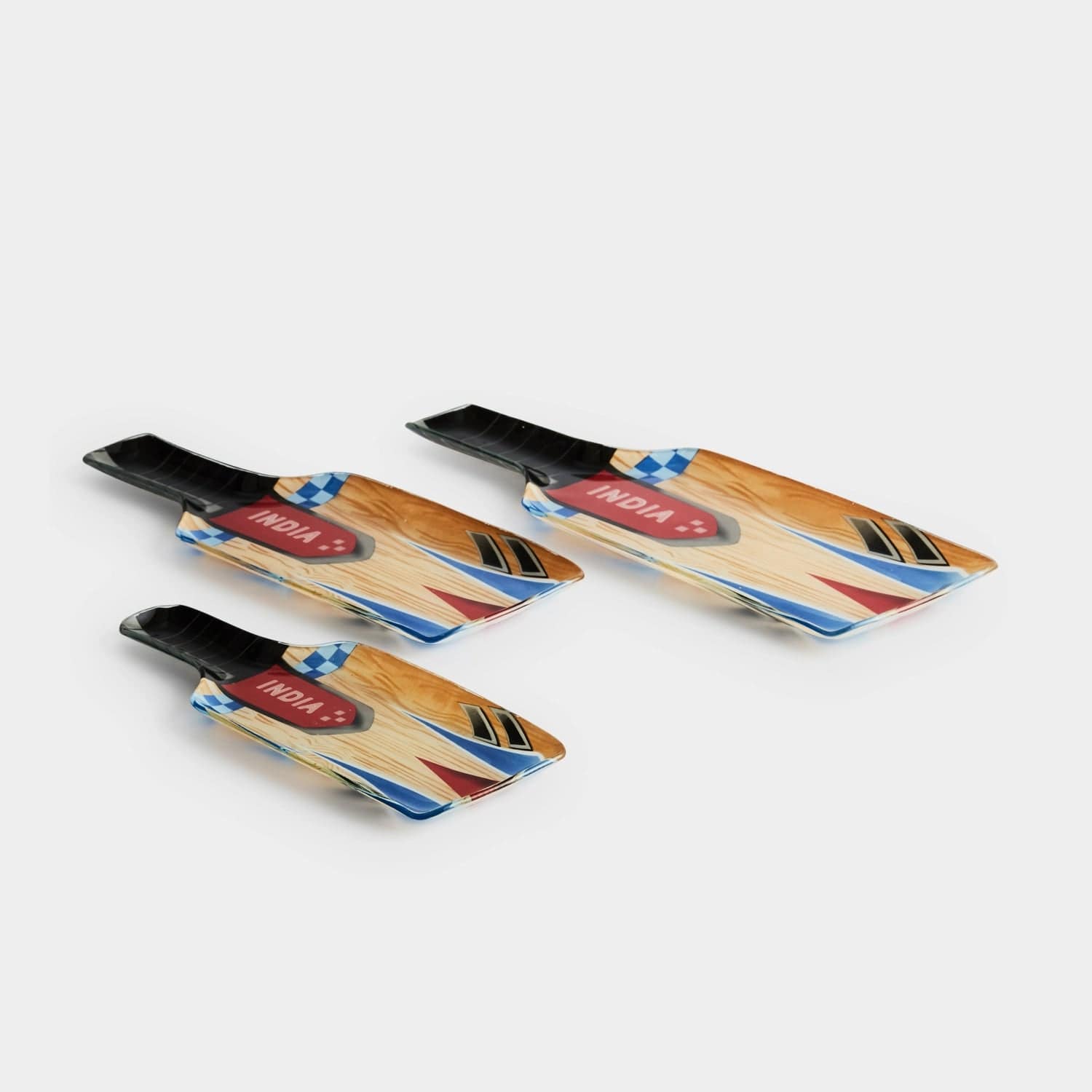 Red Butler Platter Bat Design Serving Platter | 3pcs Set DSST00G34Y21A1 SST34A1 Redbutler