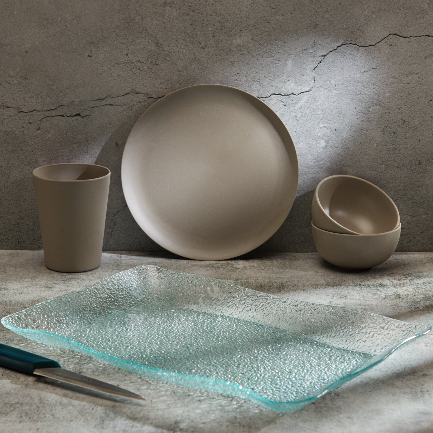Red Butler Platter Glass Platter- Rectangle GRD35A1 Elegant Glass Platters for Stylish Serving | Versatile and Chic Tableware Redbutler