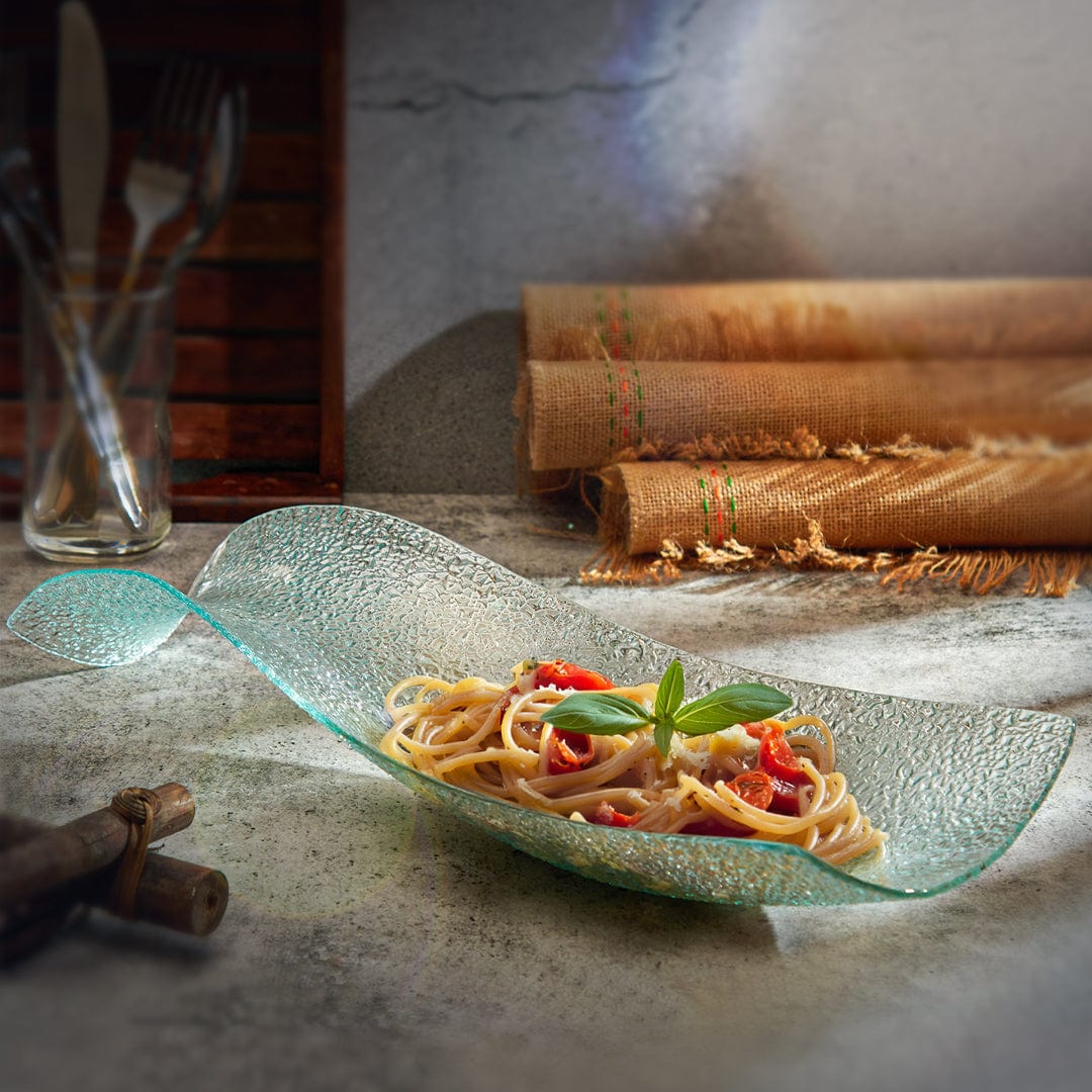 Red Butler Platter Glass Platter- Spoon GSD42A1 Elegant Glass Platters for Stylish Serving | Versatile and Chic Tableware Redbutler