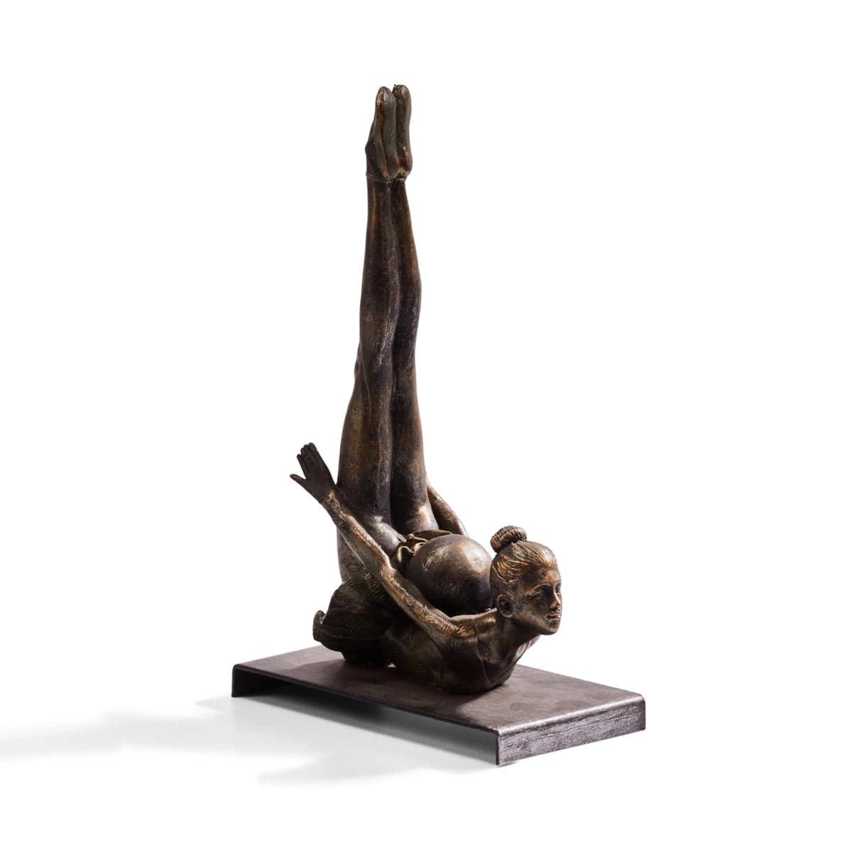 Red Butler Showpieces Gym Girl- Salabhasana AGGG00R06Y19A1 GGG06A1 Salabhasana Sculpture – Serenity and Strength in Yoga Redbutler