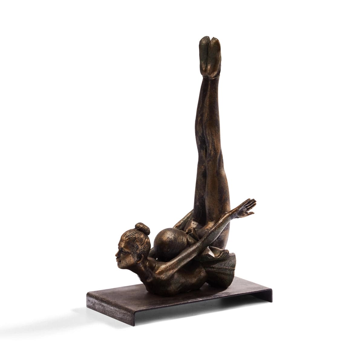 Red Butler Showpieces Gym Girl- Salabhasana AGGG00R06Y19A1 GGG06A1 Salabhasana Sculpture – Serenity and Strength in Yoga Redbutler