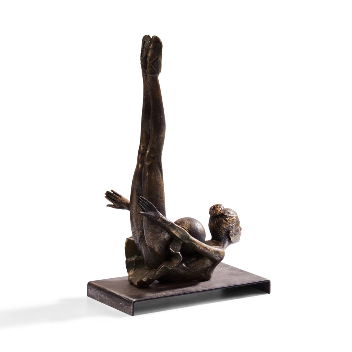 Red Butler Showpieces Gym Girl- Salabhasana AGGG00R06Y19A1 GGG06A1 Salabhasana Sculpture – Serenity and Strength in Yoga Redbutler