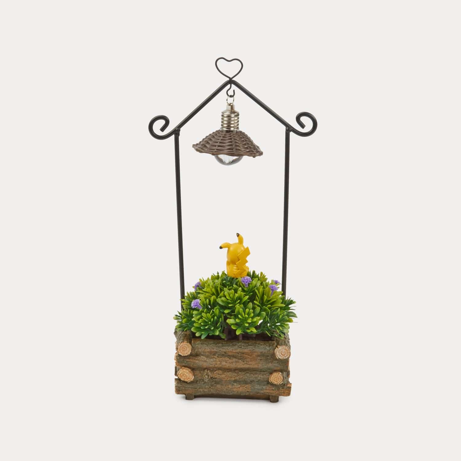 Red Butler Showpieces Pikachu's Love Haven DSPC00L12Y18A1 APC12A1 Pikachu Garden Night Light – Whimsical Illumination for indoors Redbutler