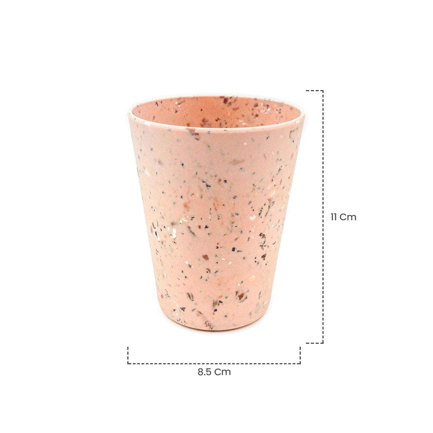 Red Butler Tumblers Bamboo Fibre Tumblers 380ml | 4pcs Set | Walnut Design BFG38A9 Redbutler
