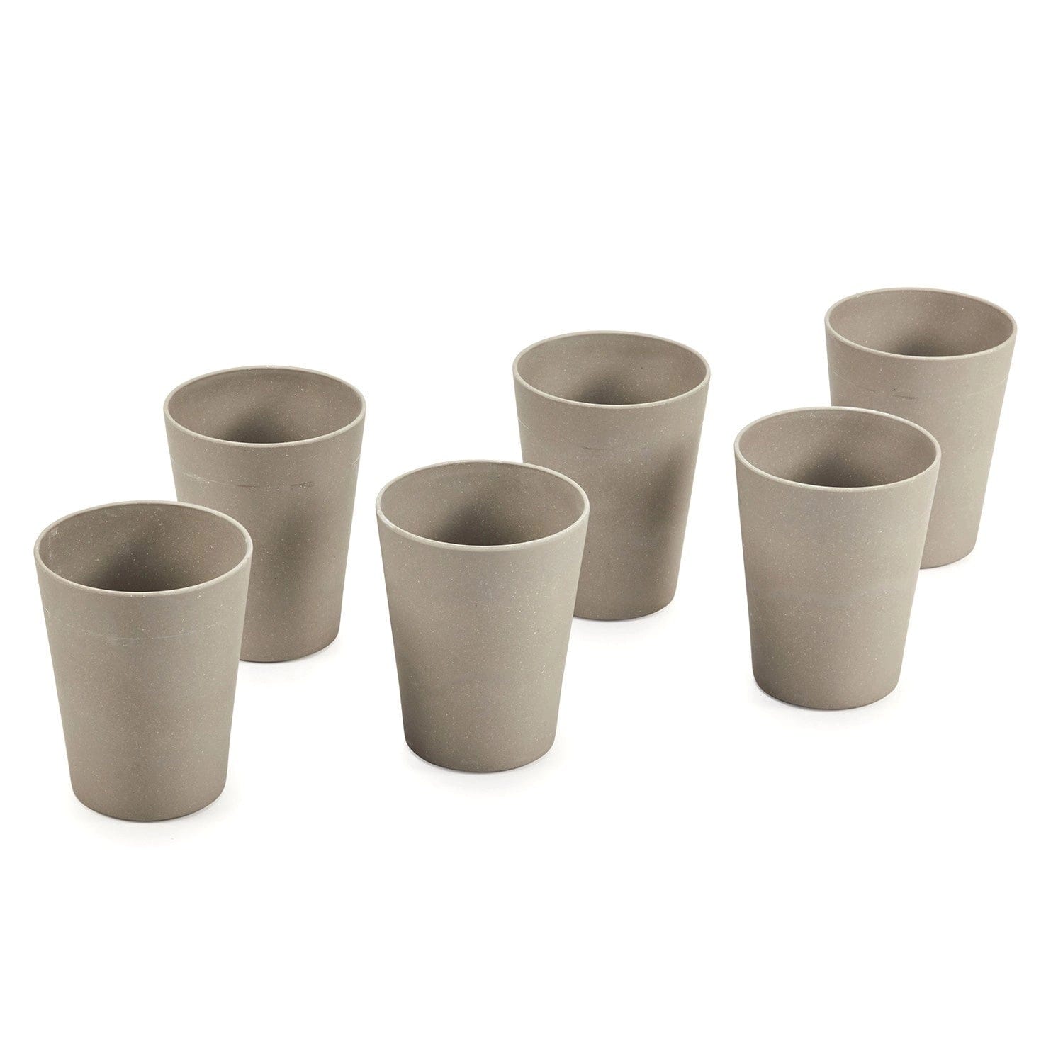 Red Butler Tumblers Bamboo Fibre Tumblers 380ml | 6pcs Set | Cement Design BG38A7 Daily-Use Eco-Friendly Bamboo Fiber Tumbler: Stylish & Sustainable Redbutler