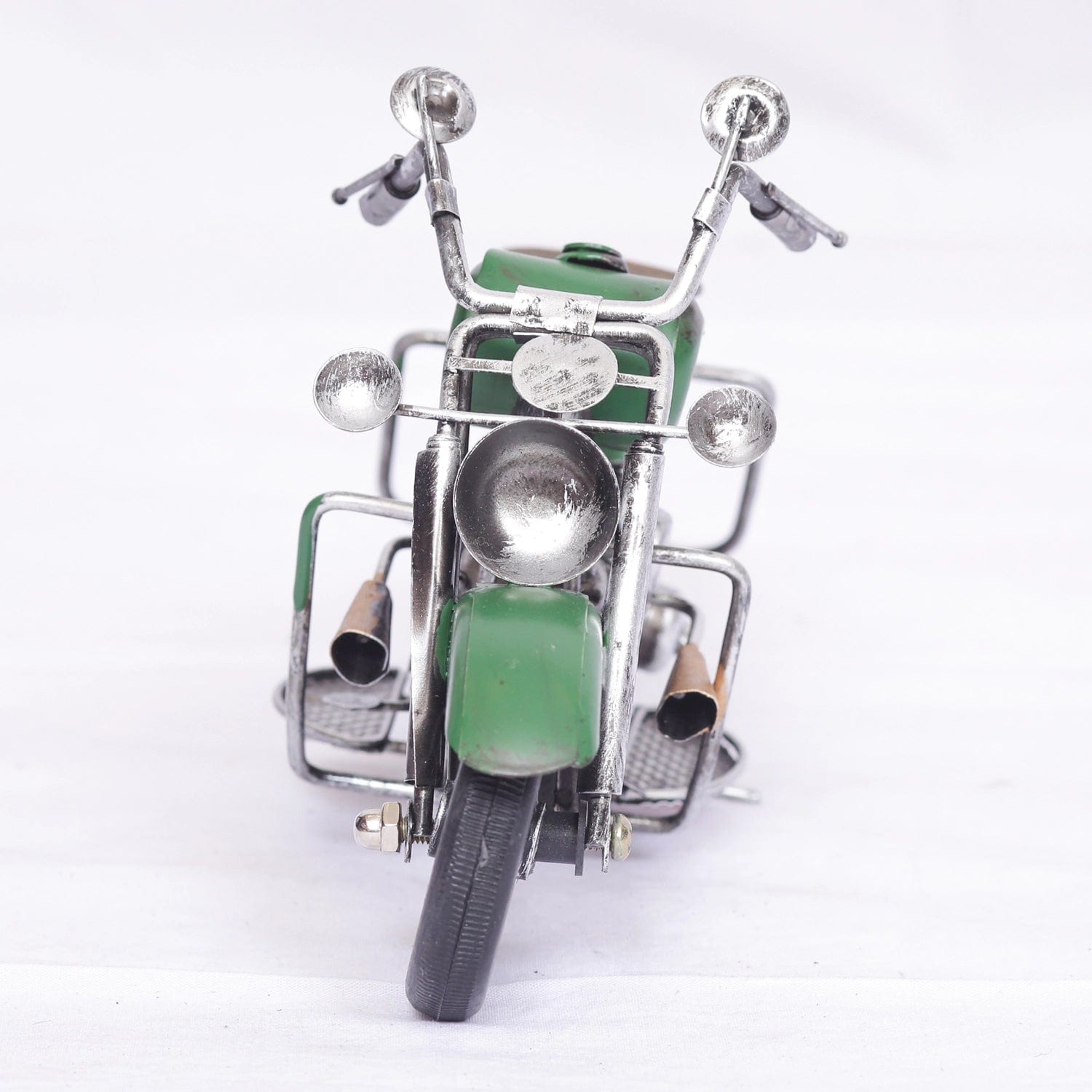 Red Butler Vintage Collection Decorative Vintage Bike AVVB00M03Y19A1 VVB03A1 Elevate Your Space with a Vintage Metal Bike - Modern Home Decor Redbutler