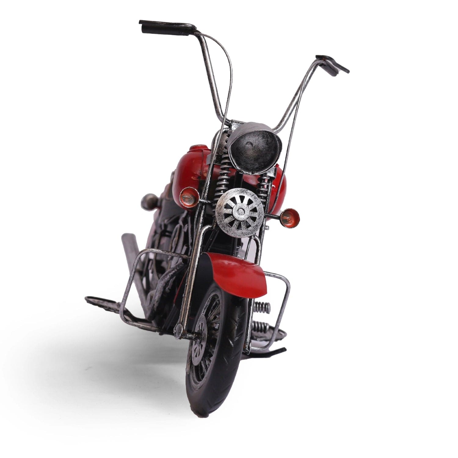 Red Butler Vintage Collection Decorative Vintage Bike AVVB00M12Y19A3 VVB12A3 Elevate Your Space with a Vintage Metal Bike - Modern Home Decor Redbutler