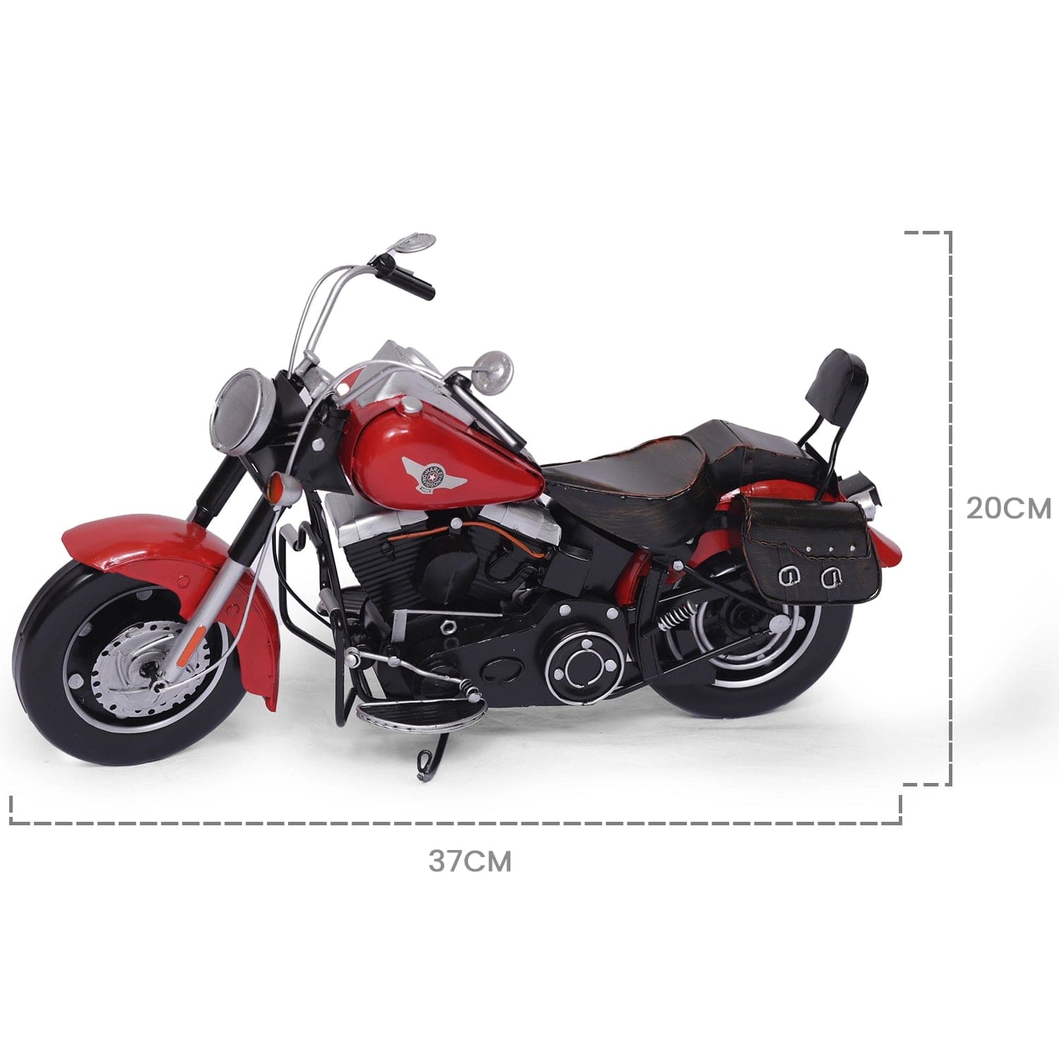 Red Butler Vintage Collection Decorative Vintage Bike AVVB00M15Y19A2 VVB15A2 Elevate Your Space with a Vintage Metal Bike - Modern Home Decor Redbutler