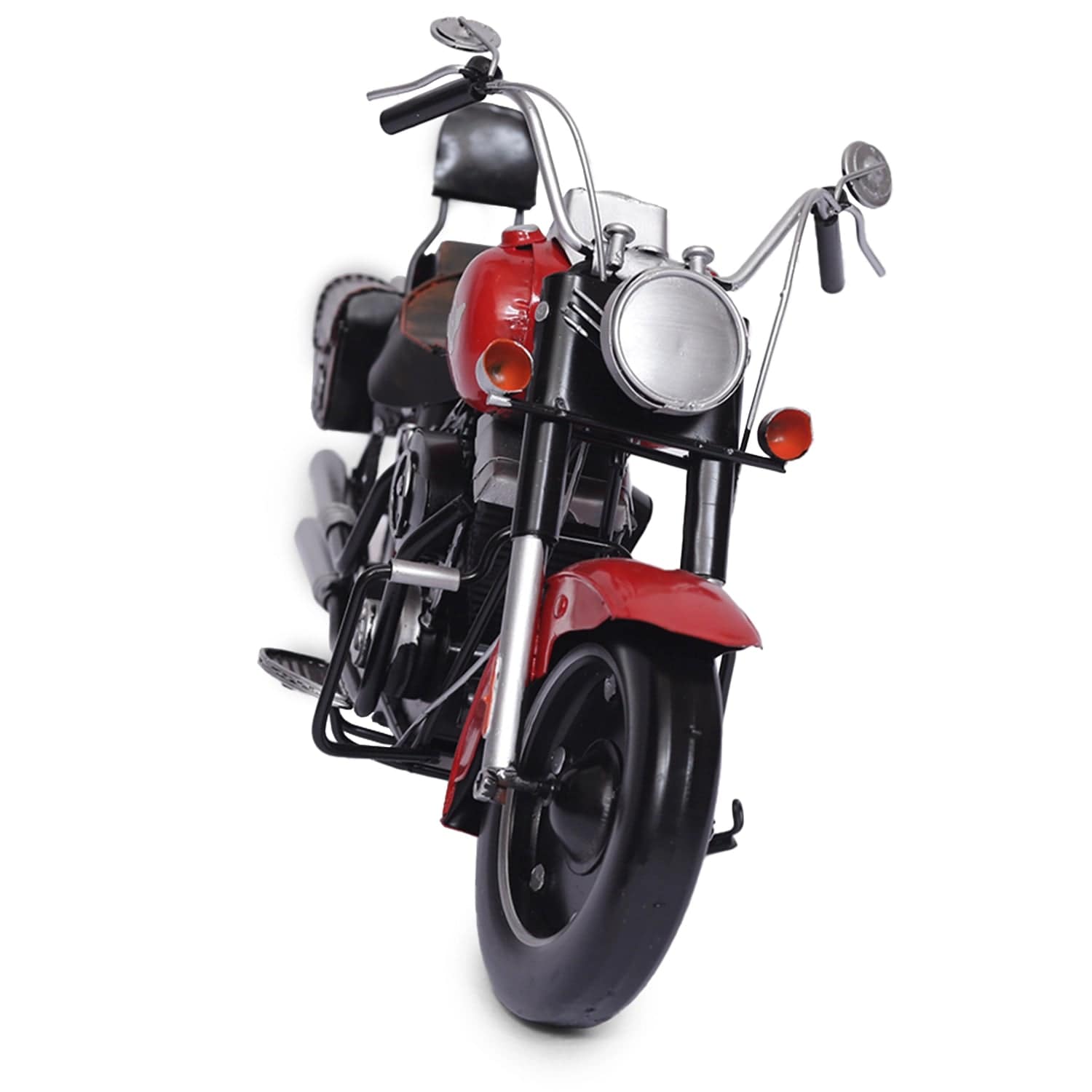 Red Butler Vintage Collection Decorative Vintage Bike AVVB00M15Y19A2 VVB15A2 Elevate Your Space with a Vintage Metal Bike - Modern Home Decor Redbutler