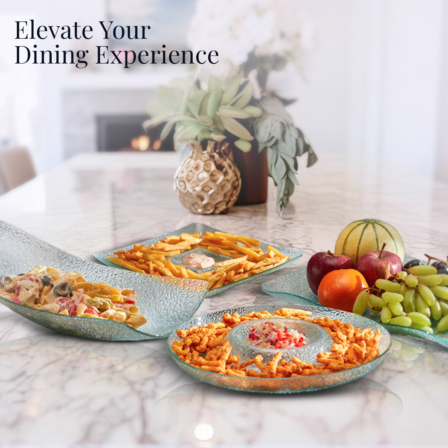 Decorative Glass Platter: Enhance Your Home with Elegance