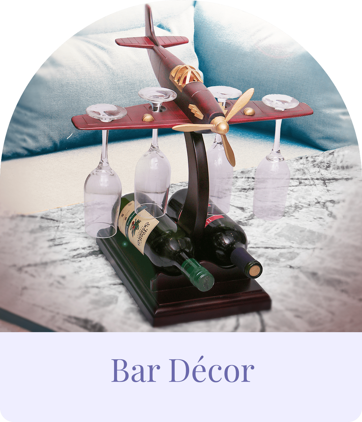 Discover our 'Bar Decor' collection, offering a selection of stylish and functional decor items to elevate your home bar and create a welcoming drinking ambiance
