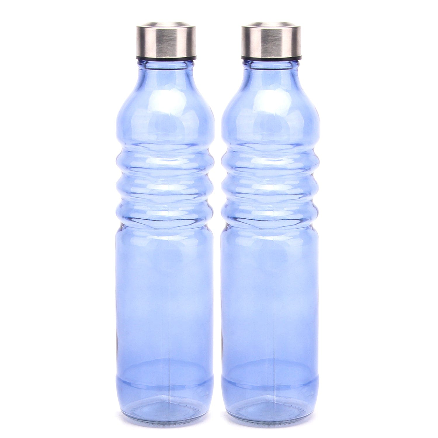 Red Butler Bottles Coloured Glass Bottle 750ml | 2pcs Set | Blue DGBT75A3 Redbutler