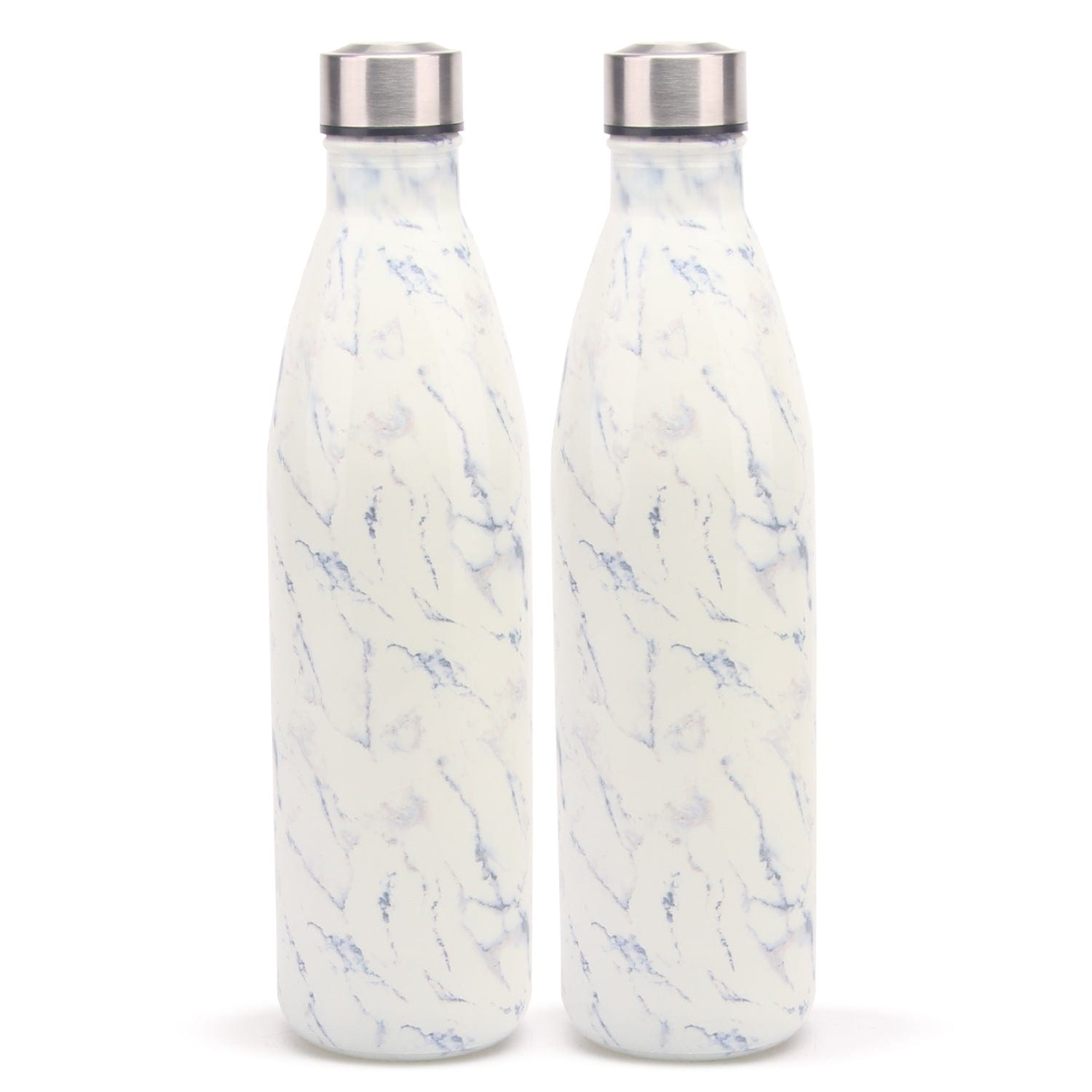 Red Butler Bottles Decorative Glass Bottle 1000ml | 2pcs Set | White DGBF10A2 Redbutler