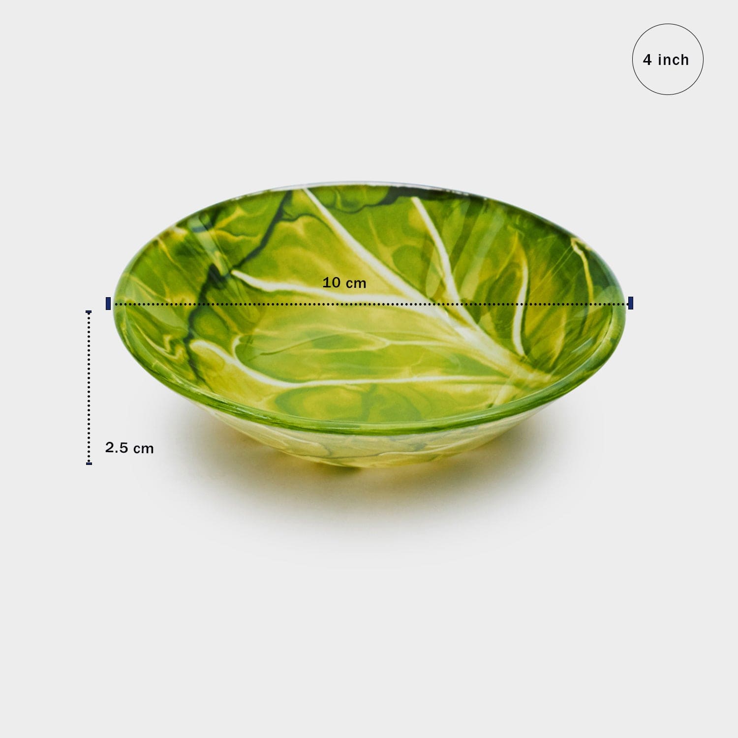 Red Butler Bowls Designer Glass Bowl - Cabbage | 6pcs set DDB10A5 Redbutler