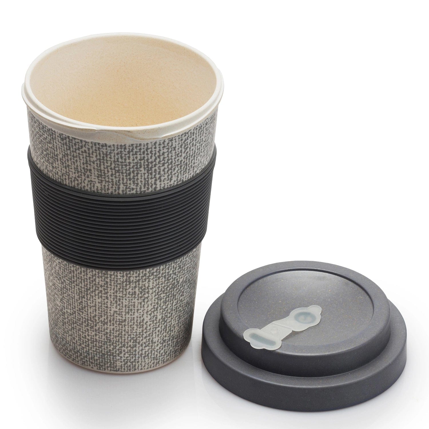 Red Butler Cups & Mugs Bamboo Fibre Travel Mug - Grey (500 ml) MBF14A2 Redbutler