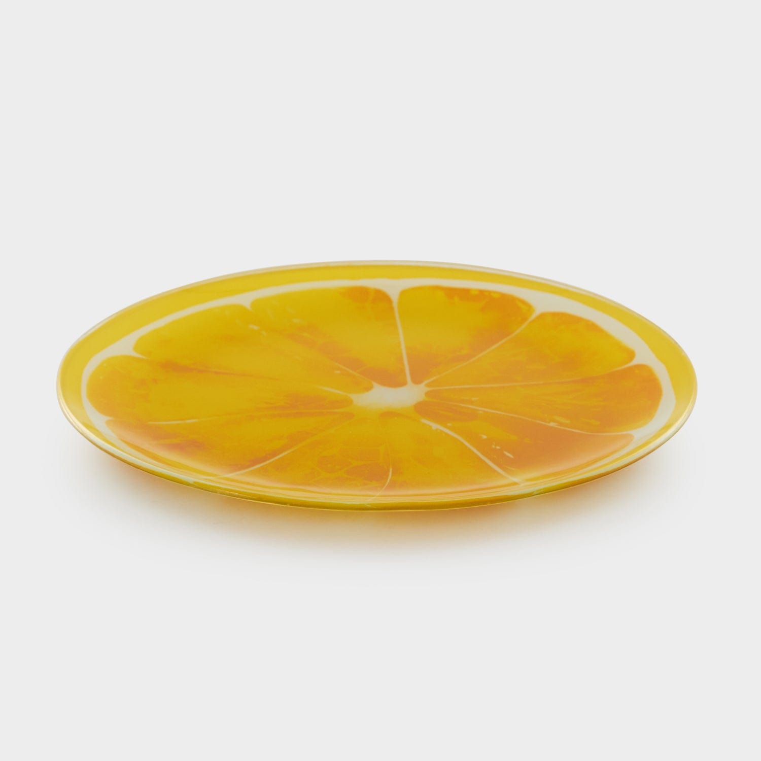 Red Butler Dinner Plates Designer Glass Dinner Plate - Lemon | 6pcs set DDP28A1 Redbutler