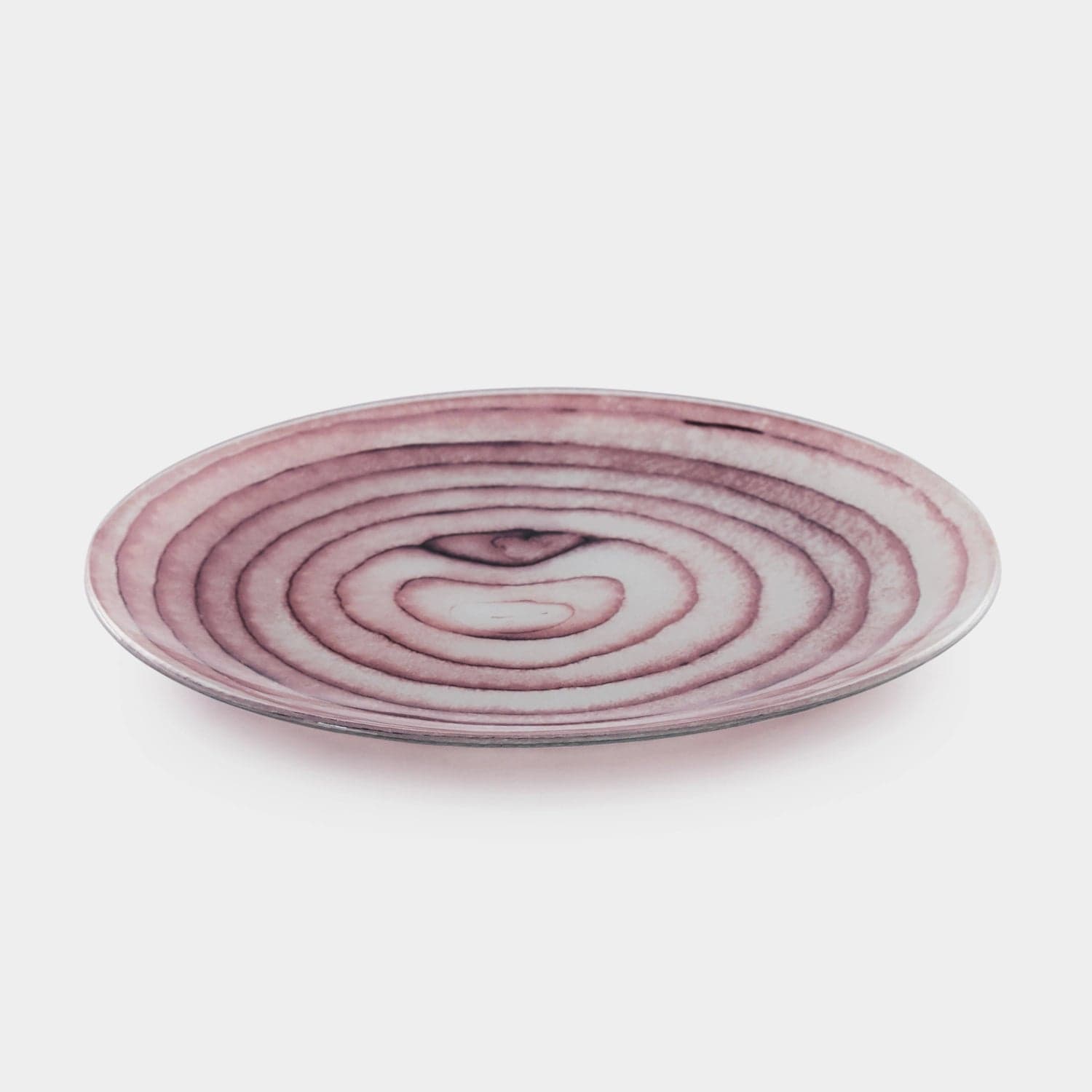 Red Butler Dinner Plates Designer Glass Dinner Plate - Onion | 6pcs set DDP28A2 Redbutler