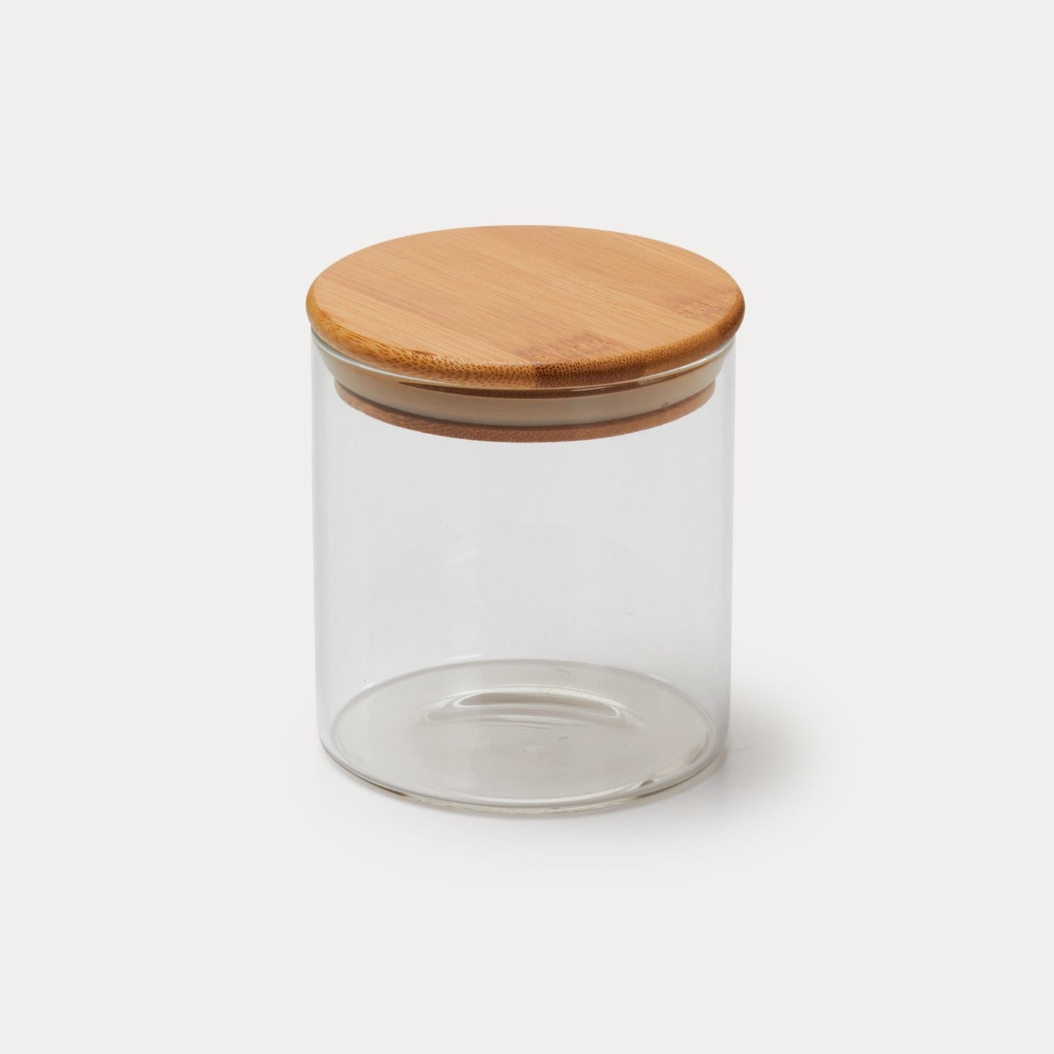 Red Butler Jars Borosilicate Glass Jar with Bamboo Lid | 2pcs Set | 500ml GB50A1 Redbutler