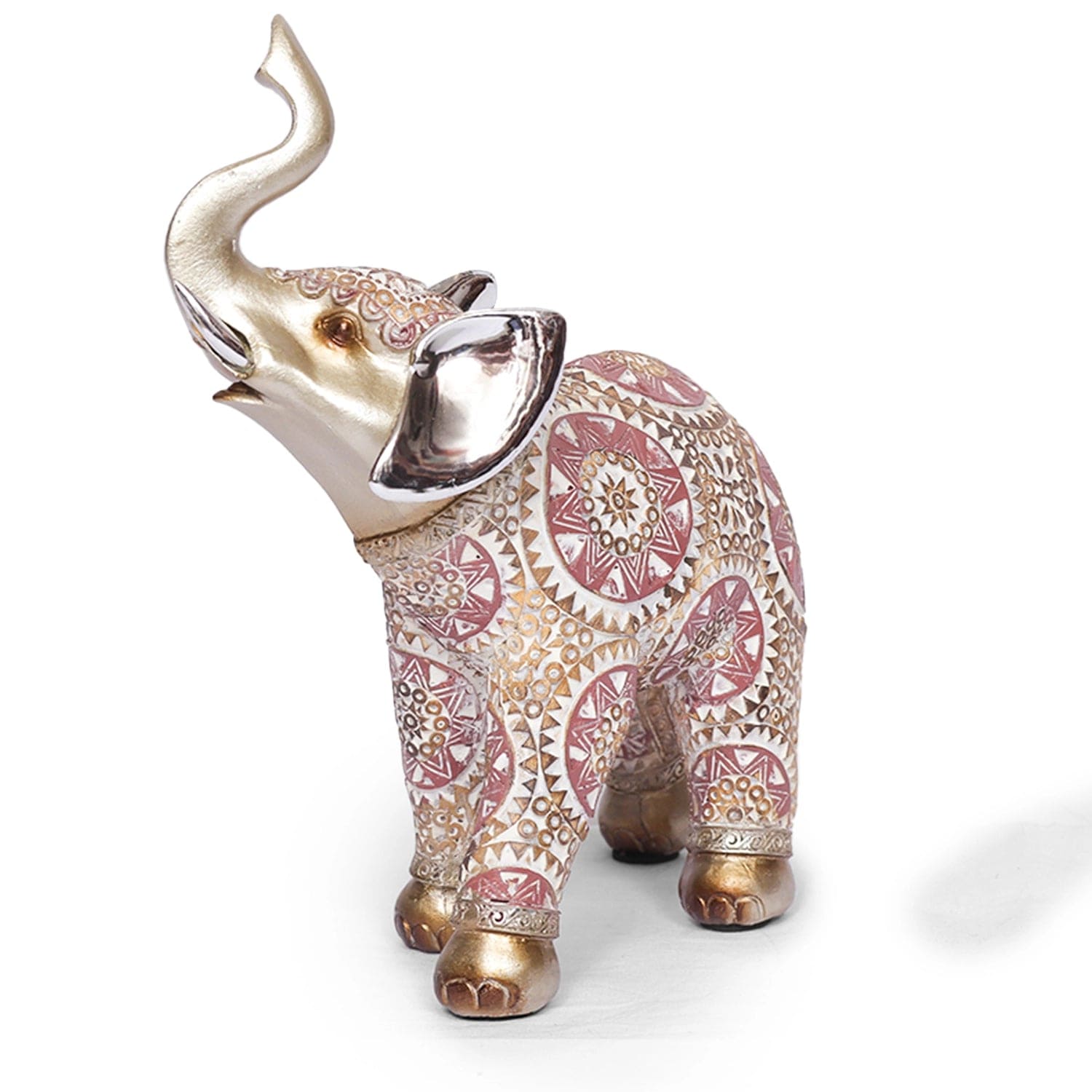 Red Butler Showpieces Decorative Elephant ALPE00R08Y19A1 LPE08A1 Elevate Your Space with Majestic Elephant Figurine - A Symbol of Luck and Elegance Redbutler