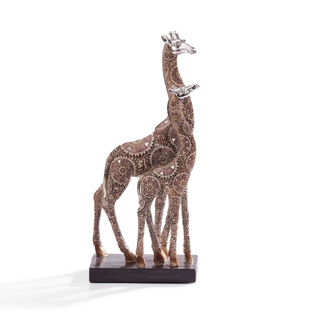 Red Butler Showpieces Decorative Giraffe Duo LPG06A1 Giraffe Duo Showpiece – Resin Masterpiece for Elegant Home Decor | Animal figurine showpieces Redbutler