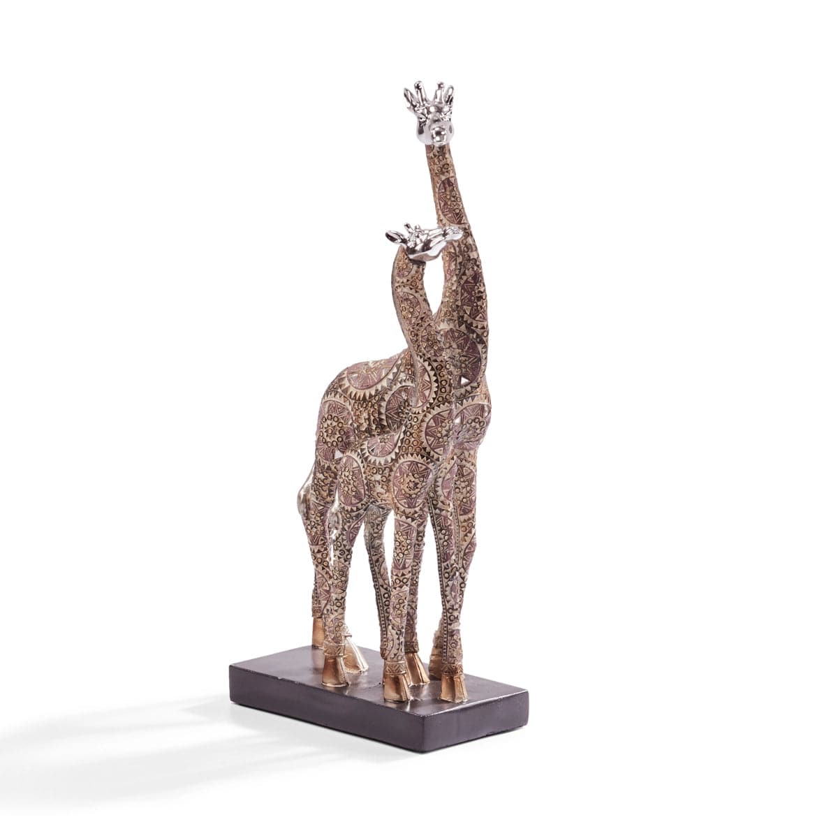 Red Butler Showpieces Decorative Giraffe Duo LPG06A1 Giraffe Duo Showpiece – Resin Masterpiece for Elegant Home Decor | Animal figurine showpieces Redbutler