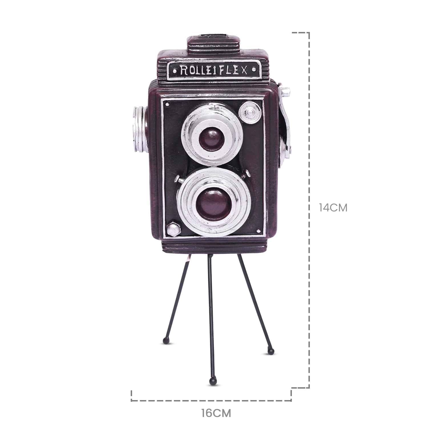 Red Butler Showpieces Decorative Retro Camera ASRC00R14Y19A1 SRC14A1 Elevate Your Space with  Decorative Retro Camera Redbutler