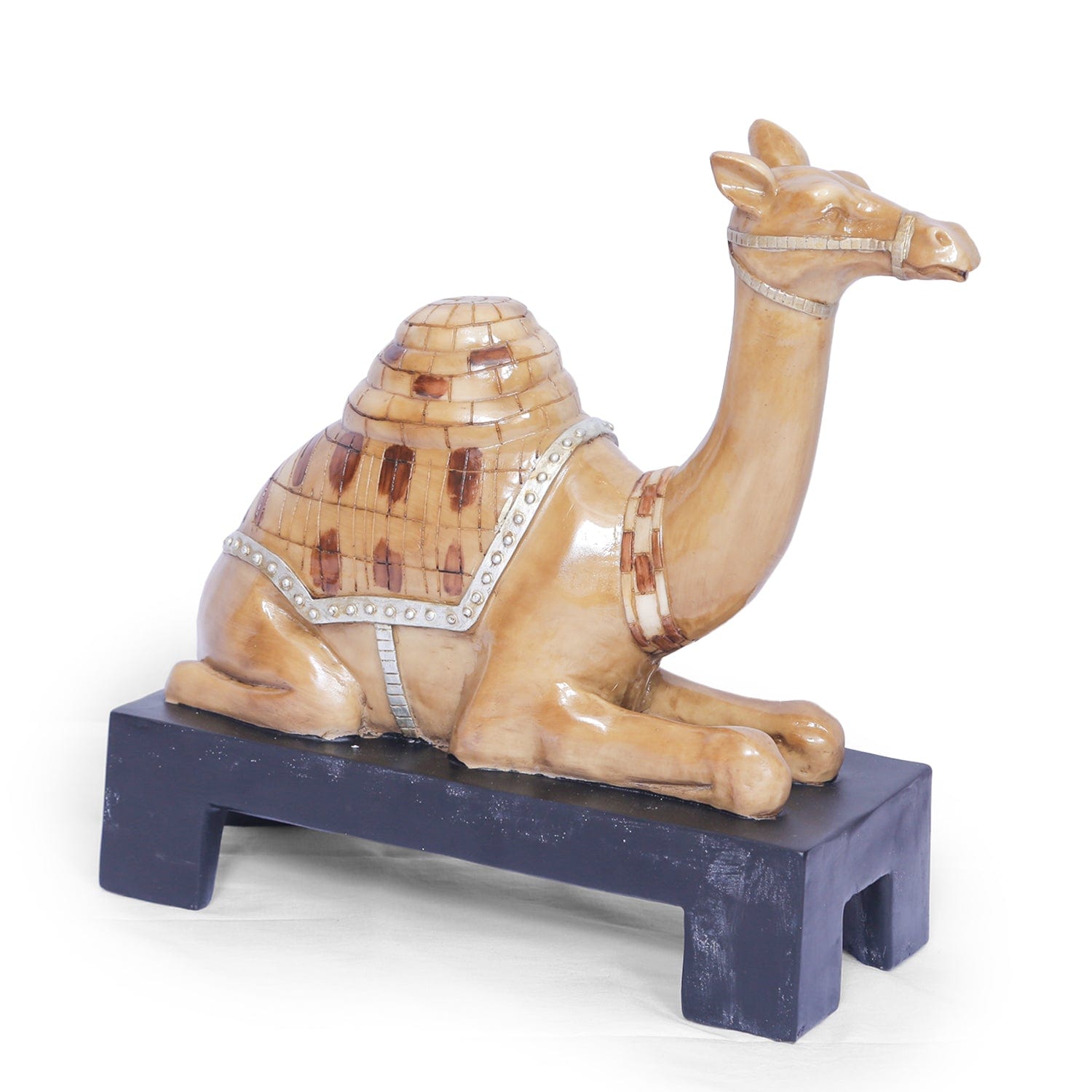 Red Butler Showpieces Decorative Sitting Camel ALSC00R14Y19A1 LSC14A1 Experience Desert Elegance with Decorative Camel Figurine - Ideal Gift Redbutler