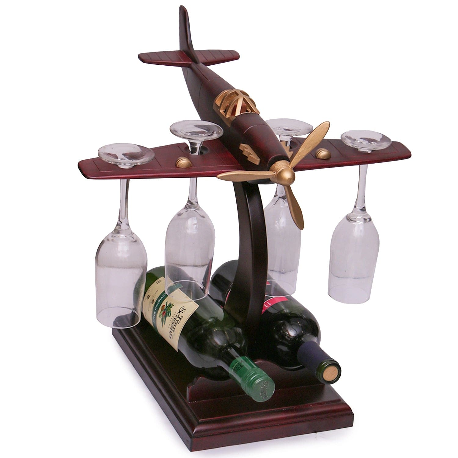 Airplane wine holder hotsell