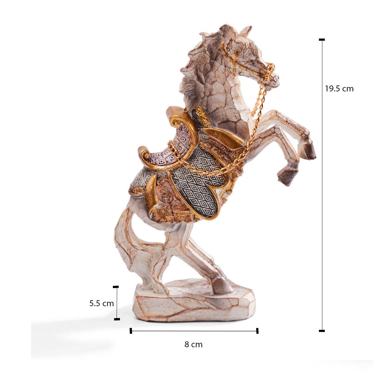 Red Butler Showpieces Galloping Horse AAGH00R08Y19A1 AGH08A1 Galloping Horse Statue – Symbol of Strength and Success for Home Decor | Animal figurine showpieces Redbutler