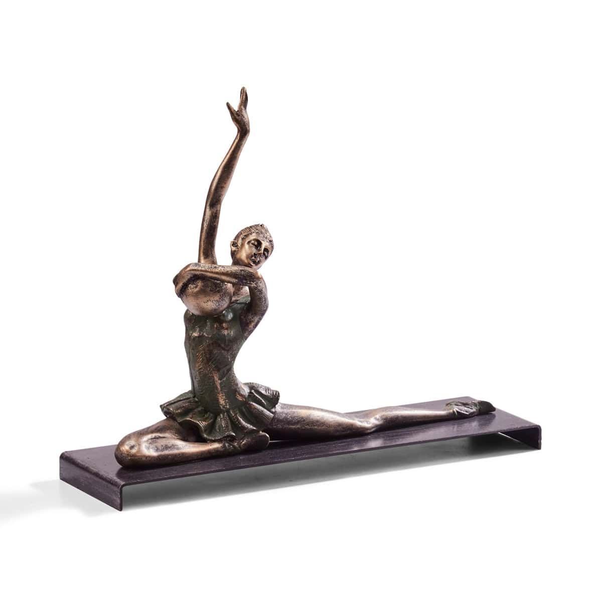 Red Butler Showpieces Gym Girl- Parsva Konasan AGGG00R12Y19A1 GGG12A1 Parsva Konasana Sculpture – Harmony and Grace in Yoga Redbutler