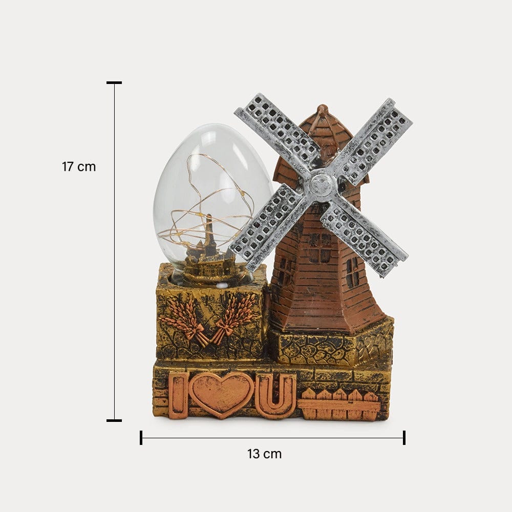 Red Butler Showpieces Night Light - Windmill DSNL00RW8Y18A6 ANL8A6 Night Light Windmill Meticulously Crafted Charm for Your Space Redbutler