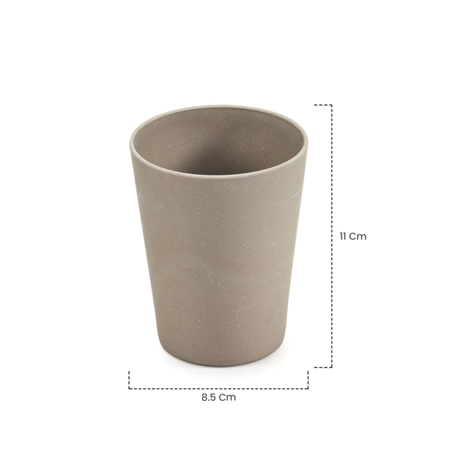 Red Butler Tumblers Bamboo Fibre Tumblers 380ml  | 4pcs Set | Cement Design BFG38A7 Daily-Use Eco-Friendly Bamboo Fiber Tumbler: Stylish & Sustainable Redbutler