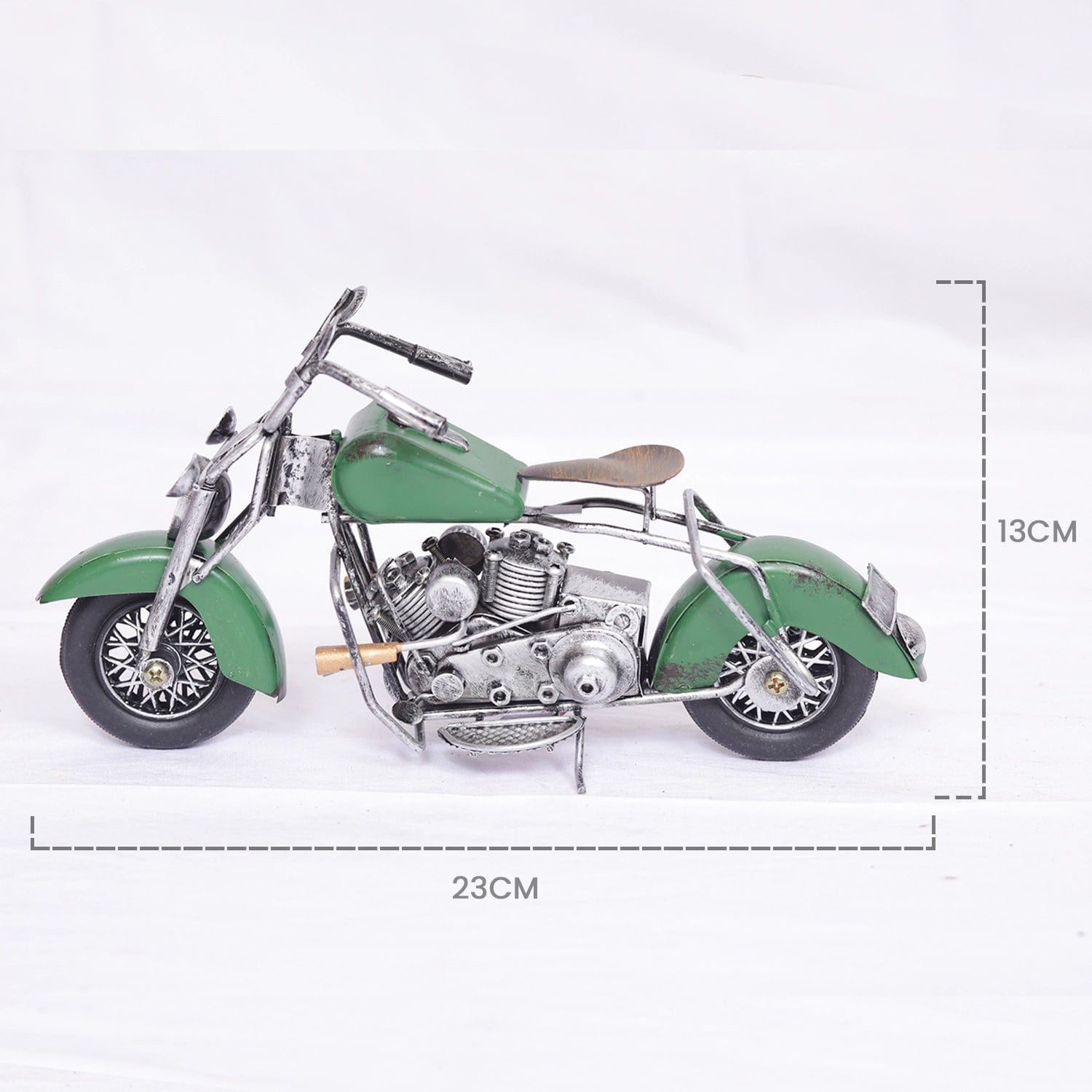 Red Butler Vintage Collection Decorative Vintage Bike AVVB00M03Y19A1 VVB03A1 Elevate Your Space with a Vintage Metal Bike - Modern Home Decor Redbutler